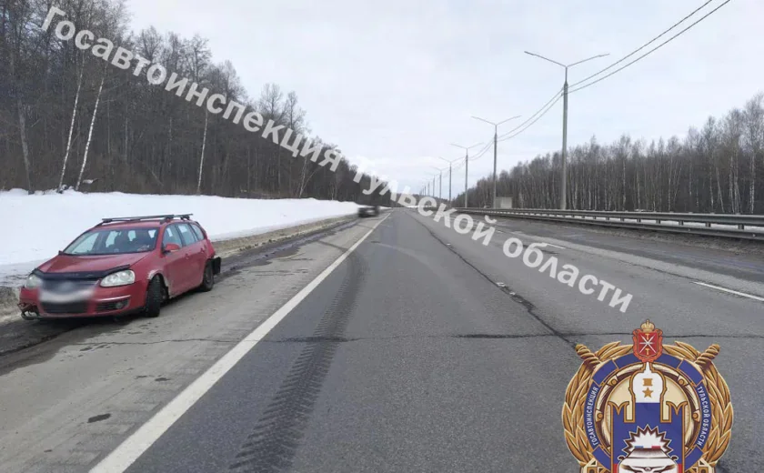 В Заокском районе двое пострадали в ДТП на трассе М-2